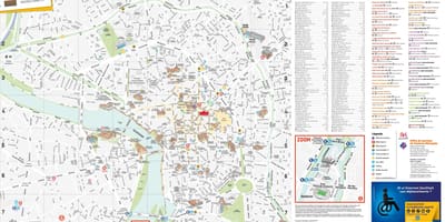 Tolosa monumento mappa