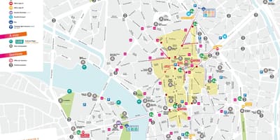 Mappa di Tolosa posto 